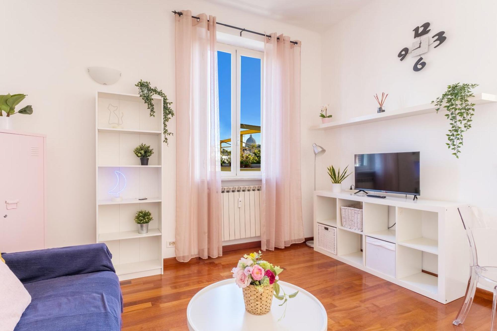 Welcome Dhome - Cozy Penthouse With St. Peter View Rom Exterior foto