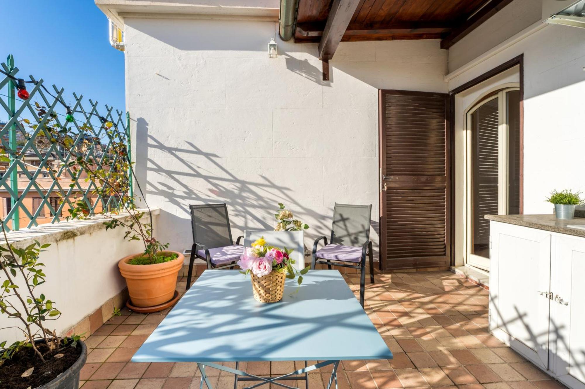 Welcome Dhome - Cozy Penthouse With St. Peter View Rom Exterior foto