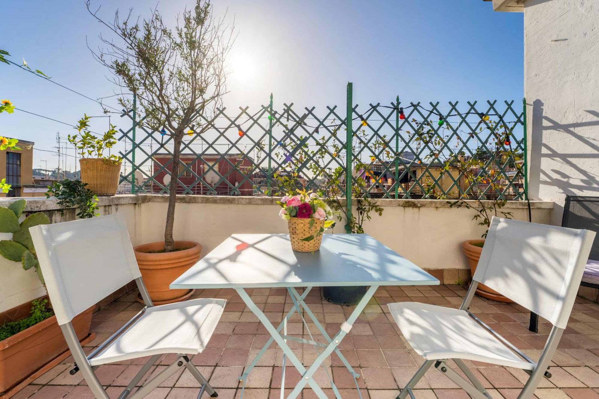 Welcome Dhome - Cozy Penthouse With St. Peter View Rom Exterior foto