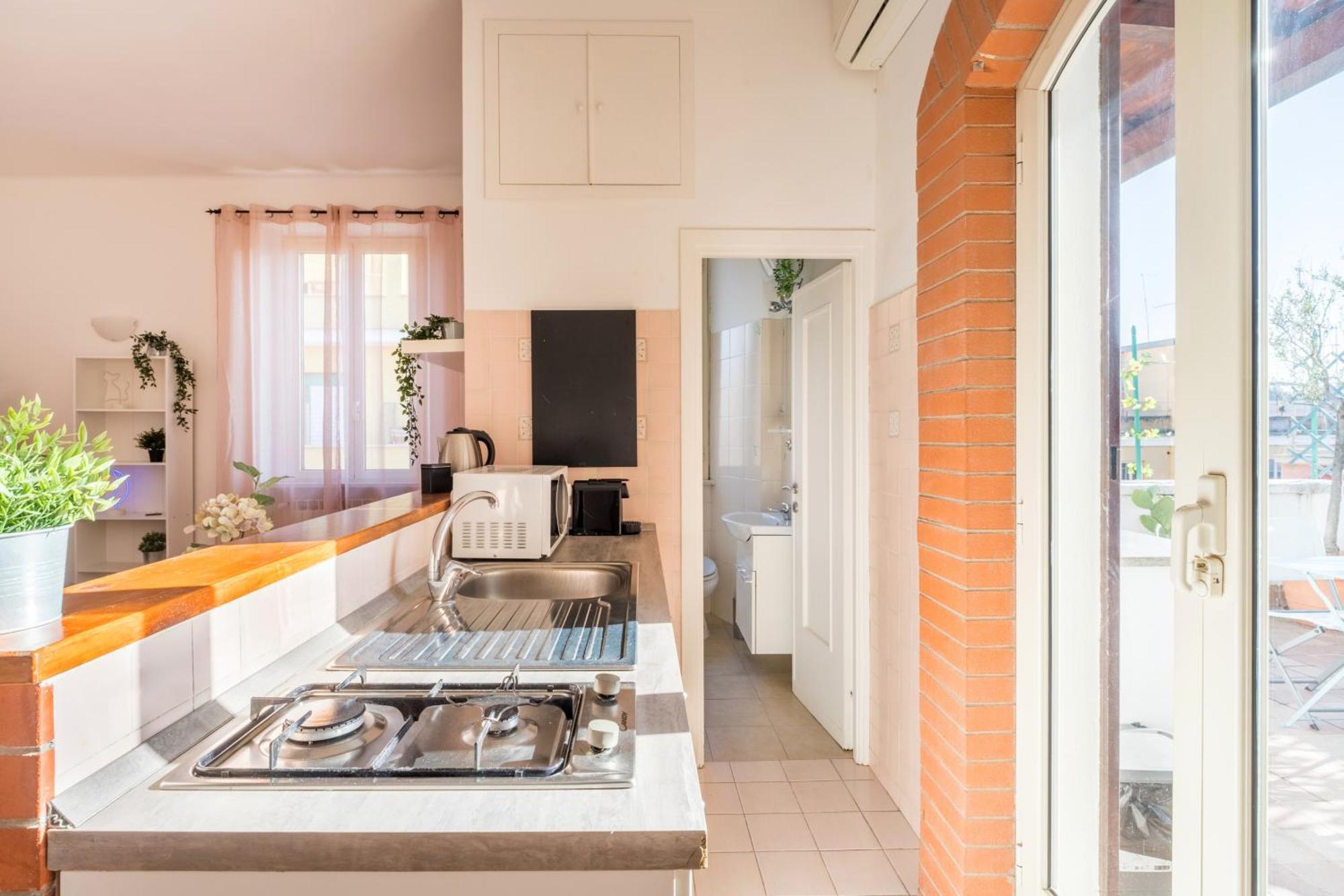 Welcome Dhome - Cozy Penthouse With St. Peter View Rom Exterior foto