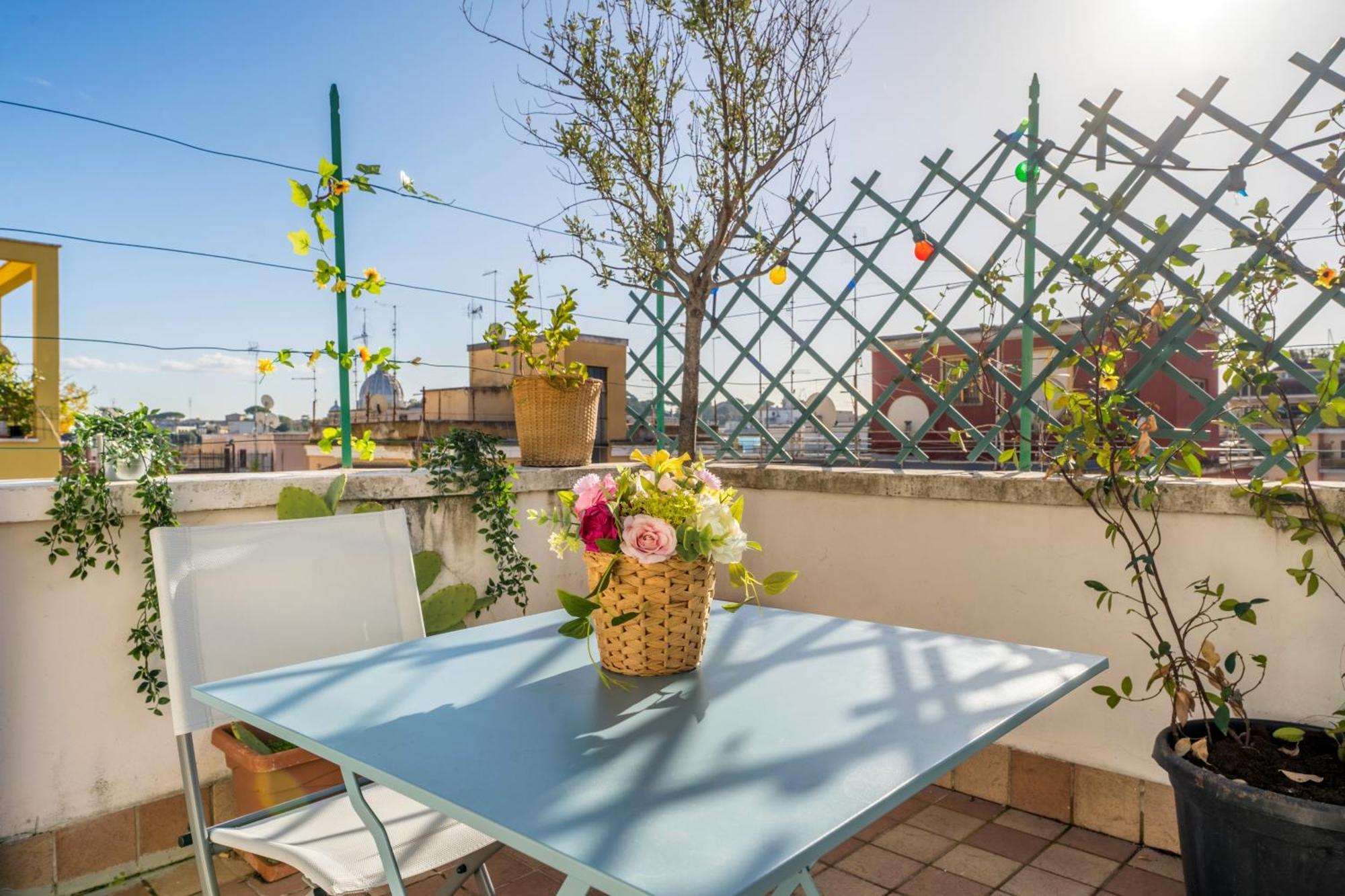 Welcome Dhome - Cozy Penthouse With St. Peter View Rom Exterior foto