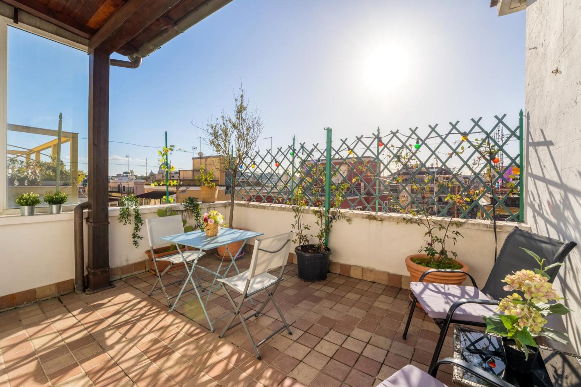 Welcome Dhome - Cozy Penthouse With St. Peter View Rom Exterior foto